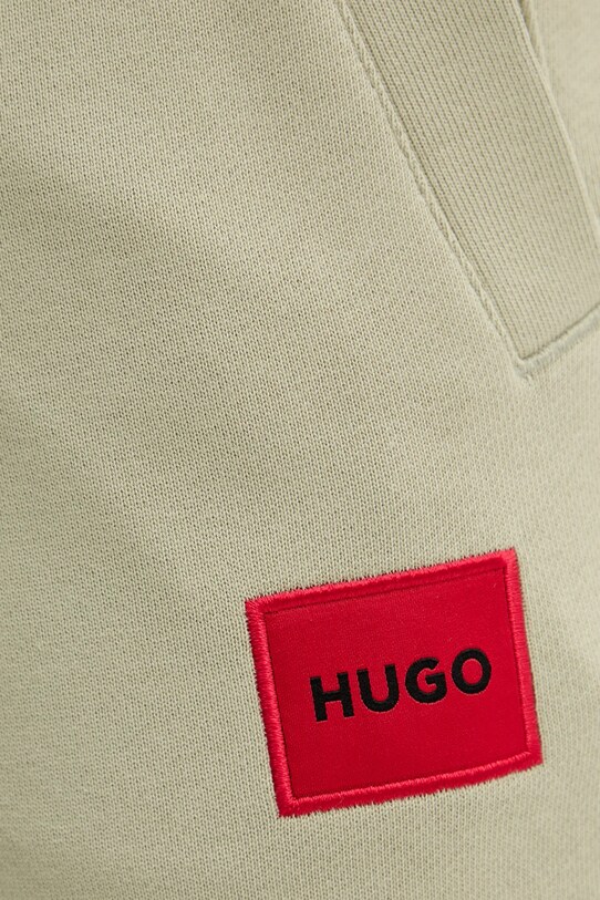 HUGO pantaloni de trening din bumbac 50447963 verde