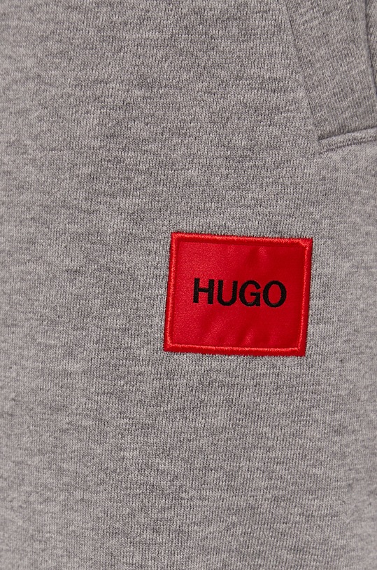 HUGO pantaloni de trening din bumbac gri 50447963