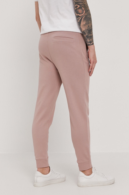 HUGO spodnie dresowe bawełniane beżowy 50447963