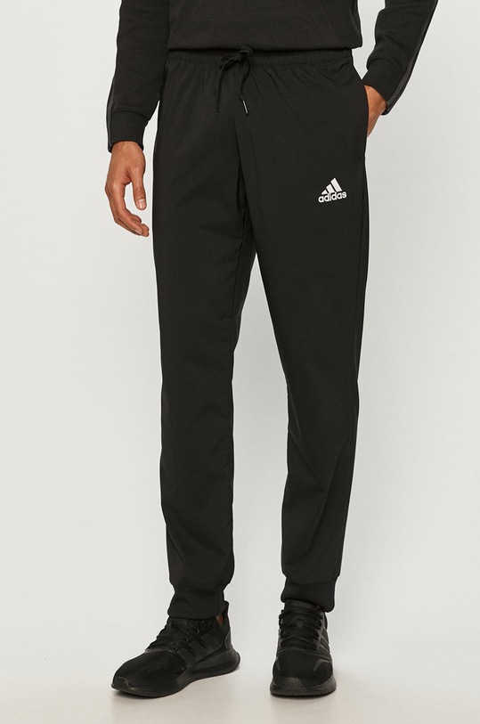 adidas - Spodnie GK8893 tkanina czarny GK8893