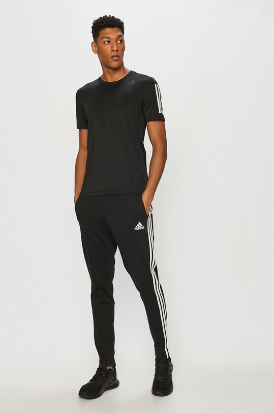 adidas - Spodnie GK8995 GK8995 czarny AW21