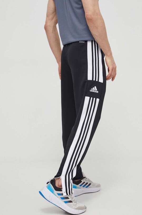 adidas Performance pantaloni de antrenament GK9545 tricotaj negru GK9545