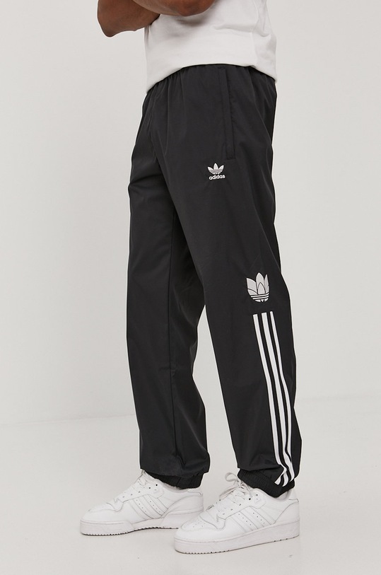 Παντελόνι adidas Originals ύφασμα μαύρο GN3543