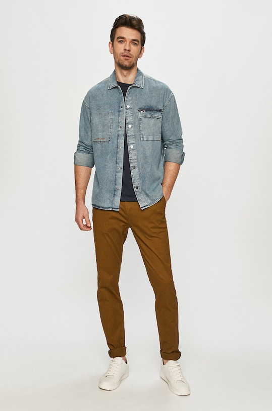Scotch & Soda - Pantaloni 160720 verde SS21