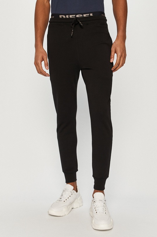 Diesel - Spodnie dzianina czarny 00ST1N.0ECAF