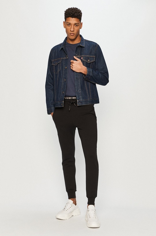 Diesel - Spodnie 00ST1N.0ECAF czarny SS21