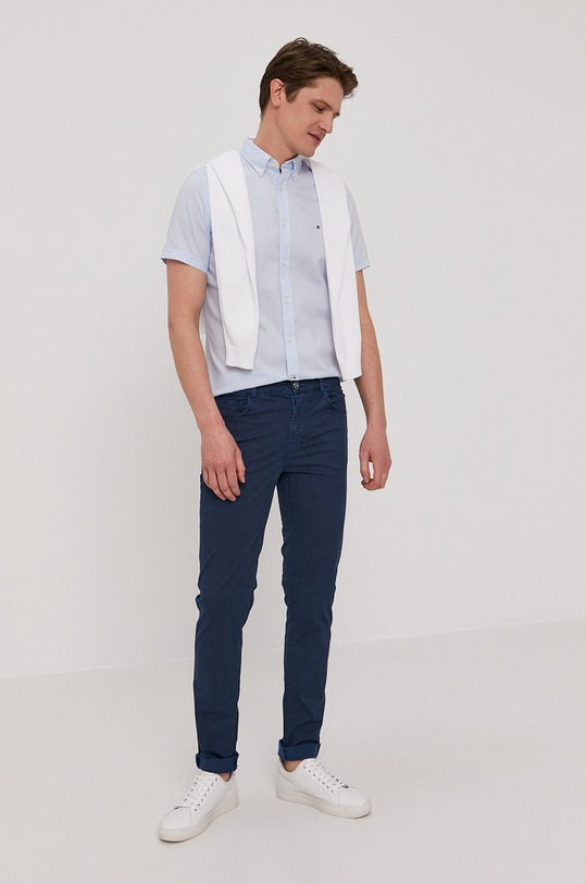 Trussardi Jeans Spodnie 52J00007.1Y000166 granatowy AA00