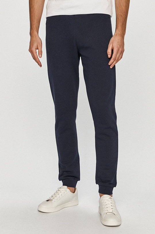 Trussardi Jeans - Nohavice bavlna tmavomodrá 52P00198.1T005259