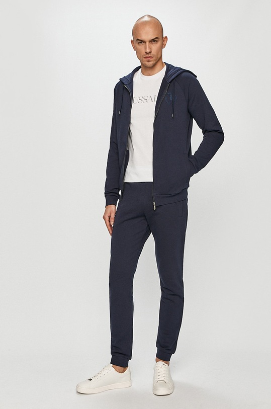 Trussardi Jeans - Nohavice 52P00198.1T005259 tmavomodrá SS21