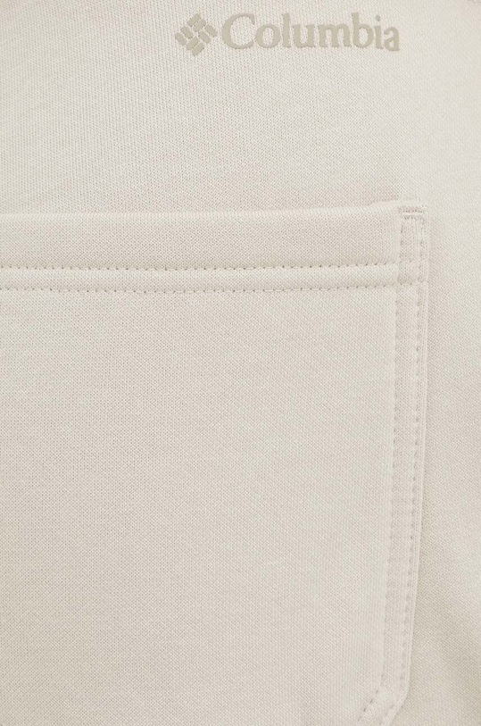 Columbia spodnie dresowe CSC Logo 1911601 beżowy