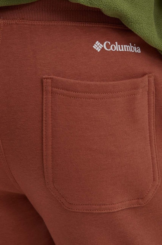 Columbia pantaloni de trening CSC Logo maro 1911601