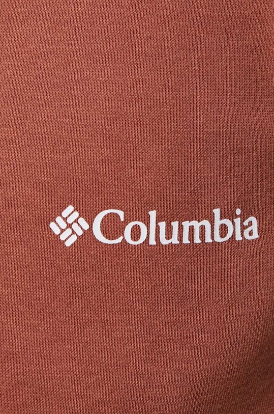 Columbia pantaloni de trening CSC Logo 1911601 maro