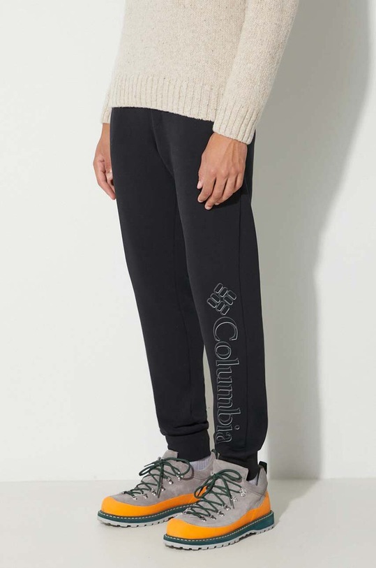Columbia spodnie dresowe CSC Logo czarny 1911601