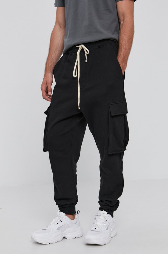 Nohavice AllSaints MF102U čierna SS21