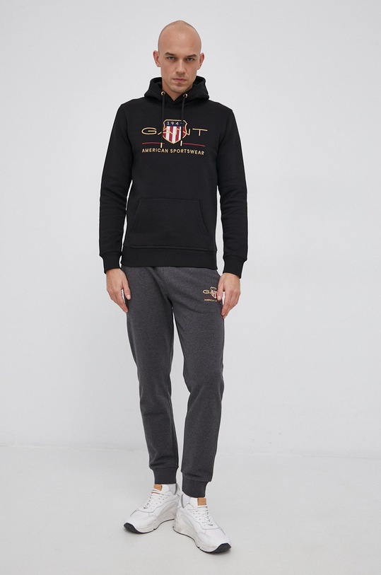 Gant - Pantaloni 2049005 tricotaj gri 2049005