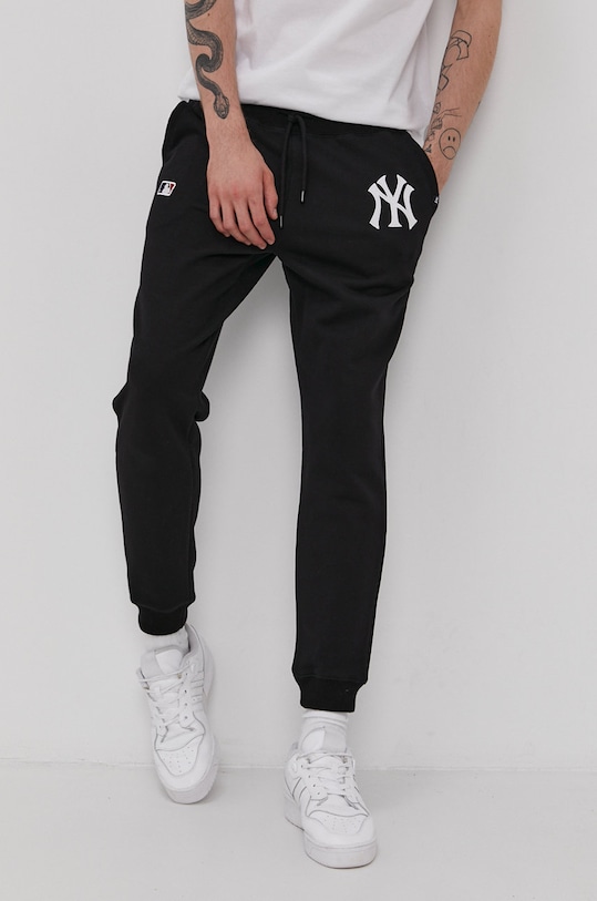 Παντελόνι 47 brand BB017PEEMBH544299JK μαύρο SS23