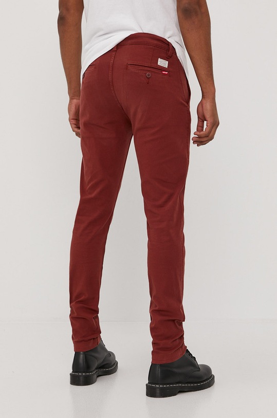 Odzież Levi's Spodnie 17199.0027 bordowy