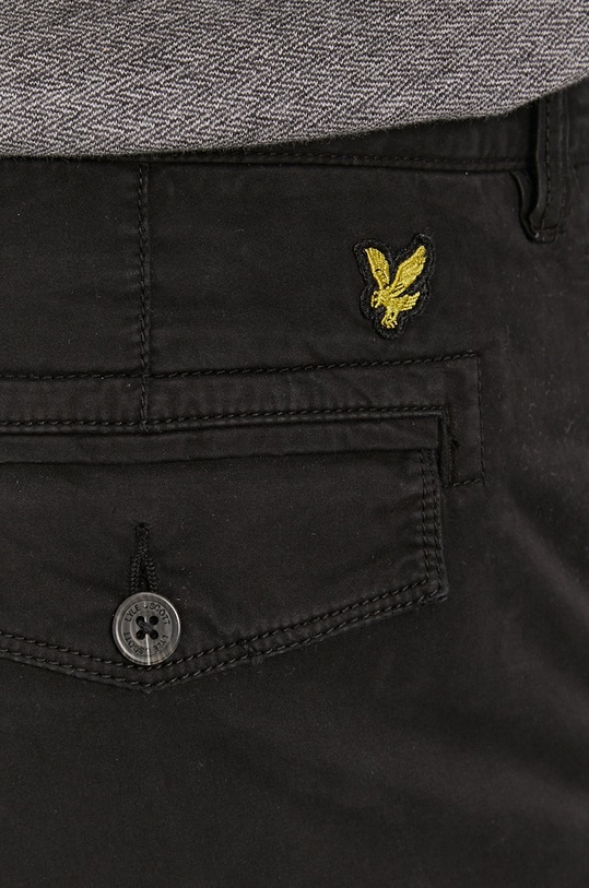 Lyle & Scott Spodnie czarny TR1308V.Z865