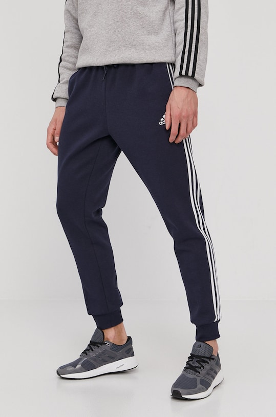 Adidas Pantaloni GK8823 tricotaj bleumarin GK8823