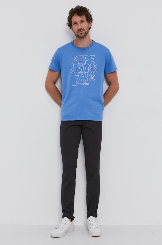 Selected Homme Spodnie 16076450 szary SS21