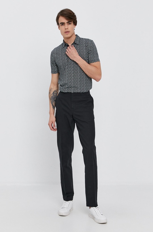 Sisley Pantaloni 4ZT555ED9.15F negru SS21