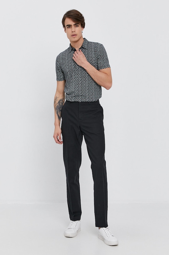 Sisley Pantaloni 4ZT555ED9.15F negru SS21