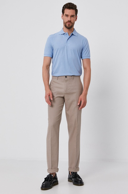 Sisley Spodnie 4ZT555ED9.901 szary SS21