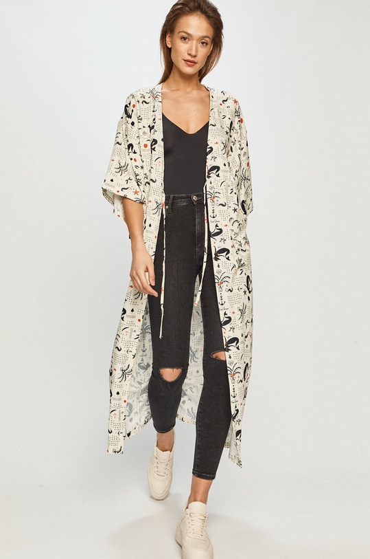 Femi Stories - Rochie Colar bej COLAR.SOL