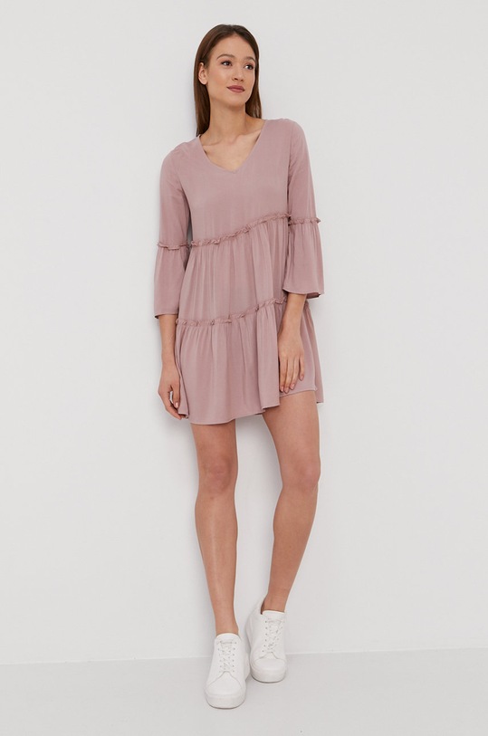 Jacqueline de Yong Sukienka 15234737 różowy SS21