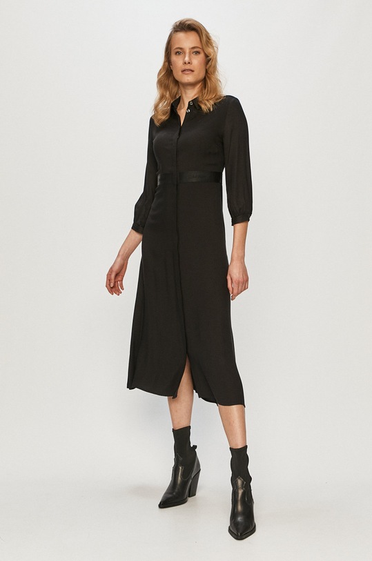 Calvin Klein - Rochie midi negru K20K202568.4891