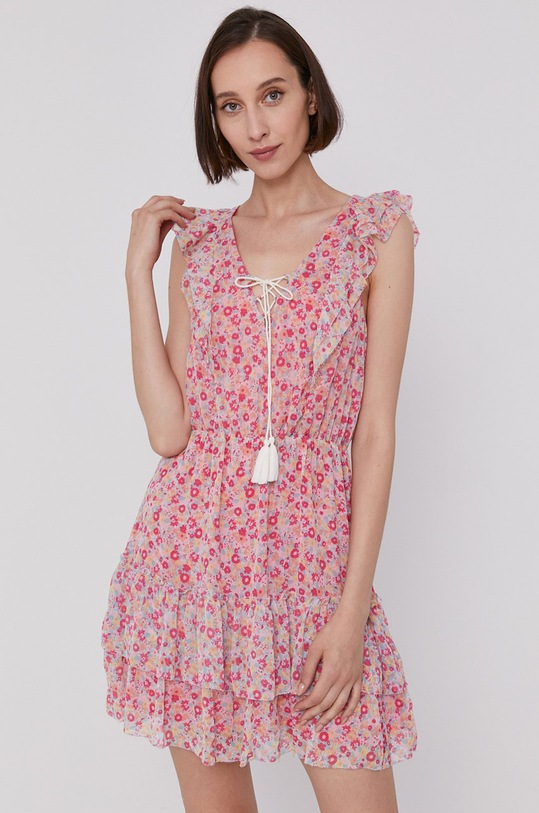 Šaty Pepe Jeans CHABELAS kvetinový ružová PL952828.0AA