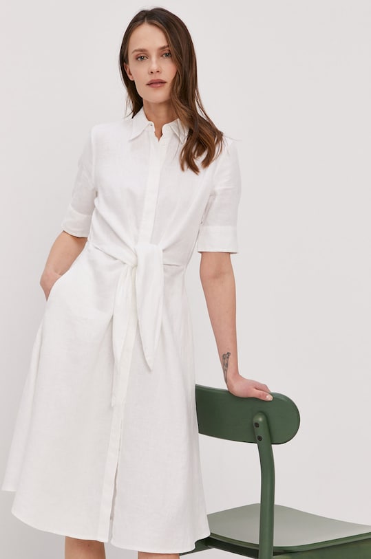 Платье Lauren Ralph Lauren casual белый 200831364001