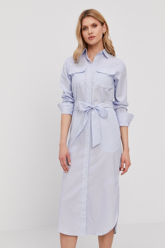 Lauren Ralph Lauren Sukienka 200831977001 200831977001 niebieski SS21