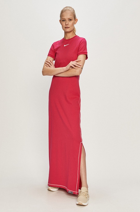 Nike Sportswear - Šaty maxi růžová DC5290