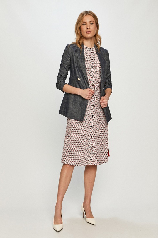 Tommy Hilfiger - Šaty WW0WW30697.4891 viacfarebná SS21