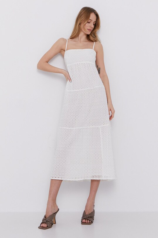 Bardot Sukienka 56318DB1 biały SS21
