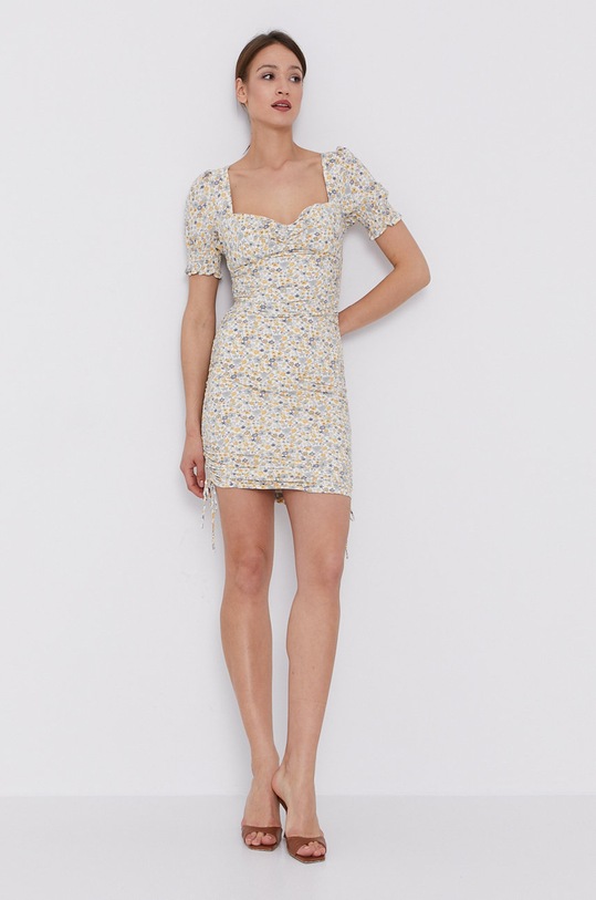 Šaty Bardot 56807DB béžová SS21