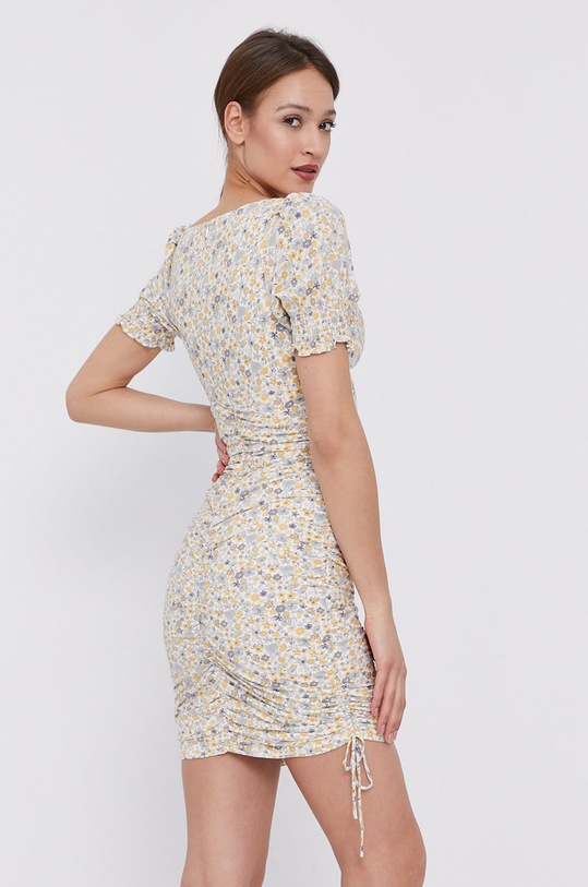 Oblečení Šaty Bardot 56807DB béžová