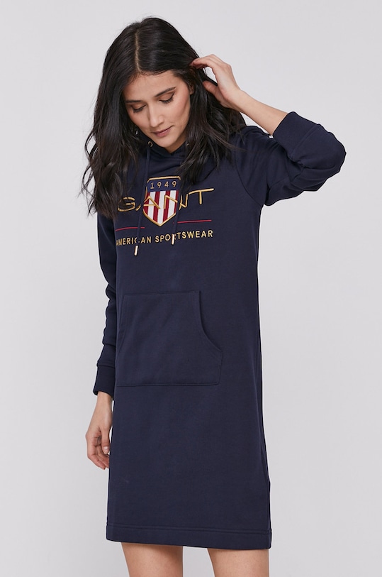 Šaty Gant pletenina tmavomodrá 4204361