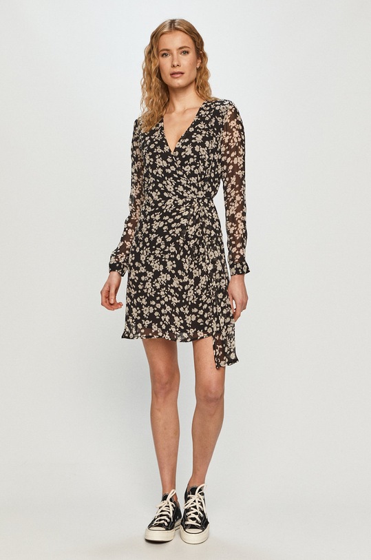 Pepe Jeans - Šaty MAGDA PL952625.0AA čierna SS21