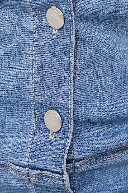 Džínové šaty Tally Weijl SDRDEDAKOTA2 modrá