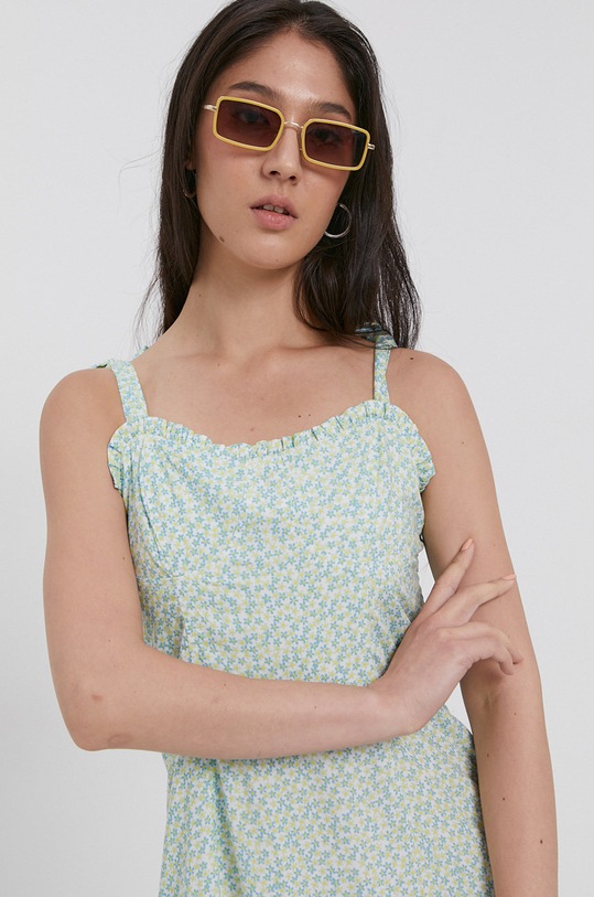 Šaty Tally Weijl zelená SDRVIEMILIAS