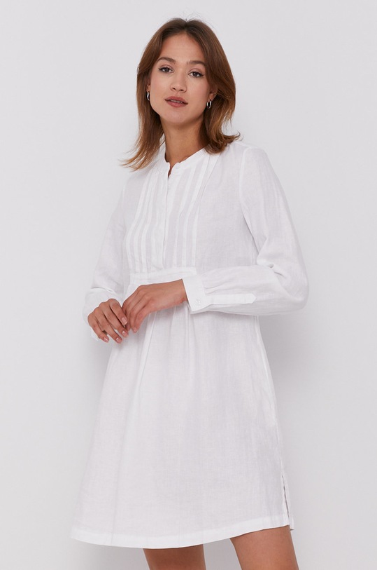 Šaty United Colors of Benetton mini bílá 4AGH5VAZ4.101