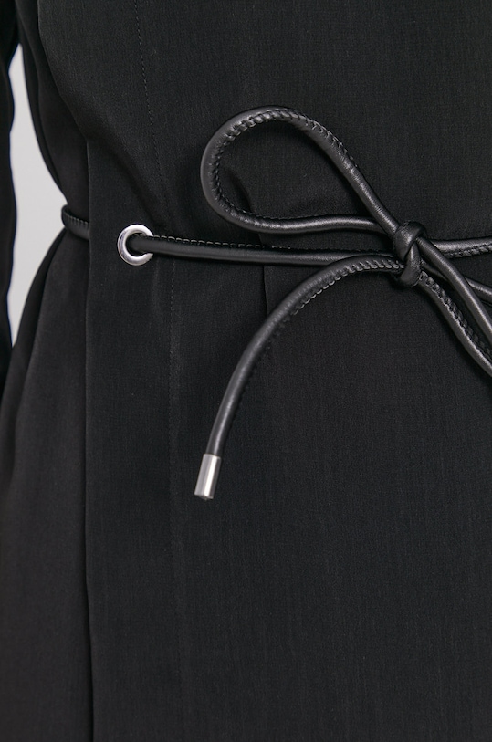 Šaty Sisley 4AE25VFQ7.100 čierna