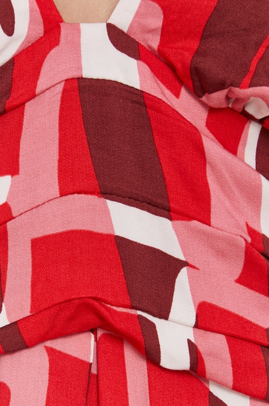 Šaty Sisley 4ADA5VGA6.78M červená