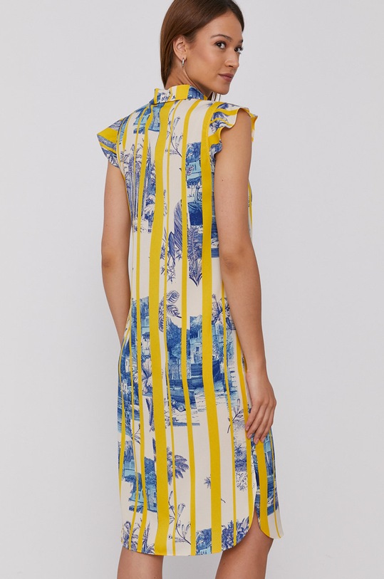 Oblečení Šaty Sisley 4ACS5VDG7.95B žlutá