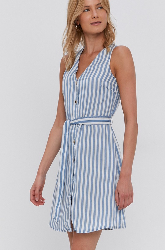 Šaty Vero Moda 10242291.LightBlueD modrá SS21