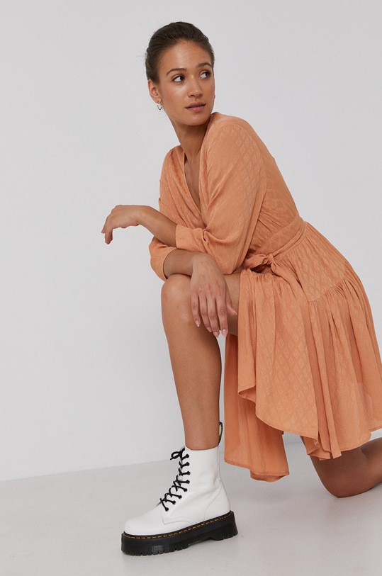 Y.A.S Rochie mini portocaliu 26023002.Sandstone