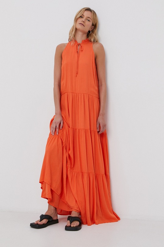 Y.A.S Sukienka 26023427.Tigerlily pomarańczowy SS21