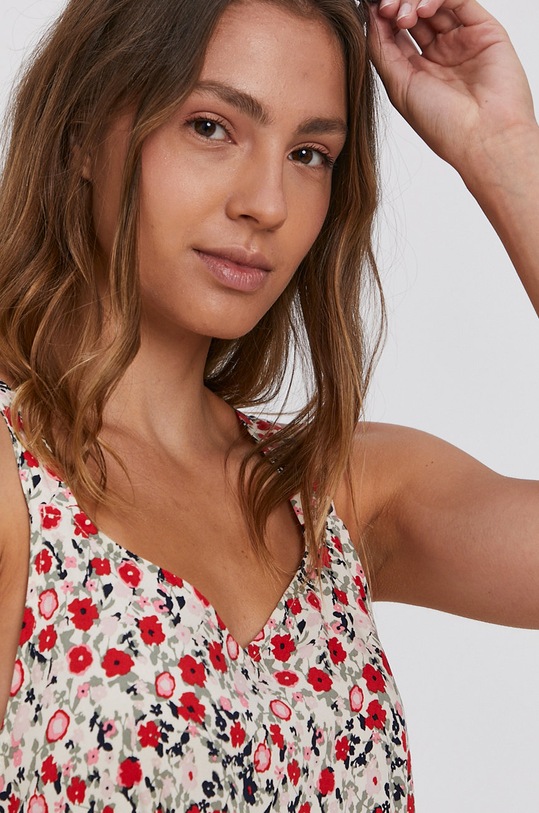 Vero Moda Sukienka 10245164.Birch beżowy
